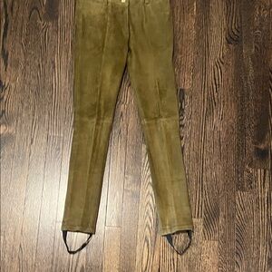 Michael Kors Olive Suede Pants